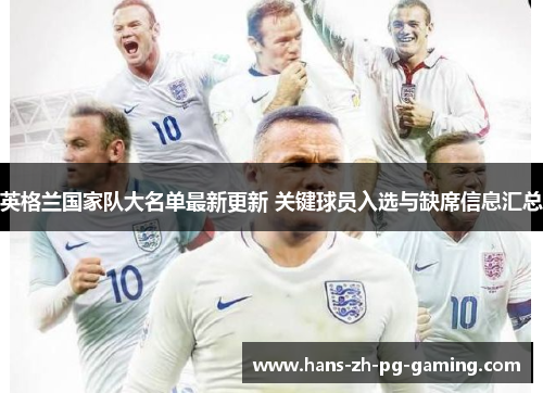 英格兰国家队大名单最新更新 关键球员入选与缺席信息汇总